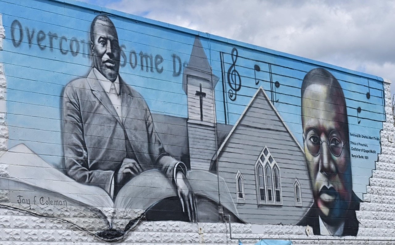 Dr. Reverend Charles Albert Tindley Mural